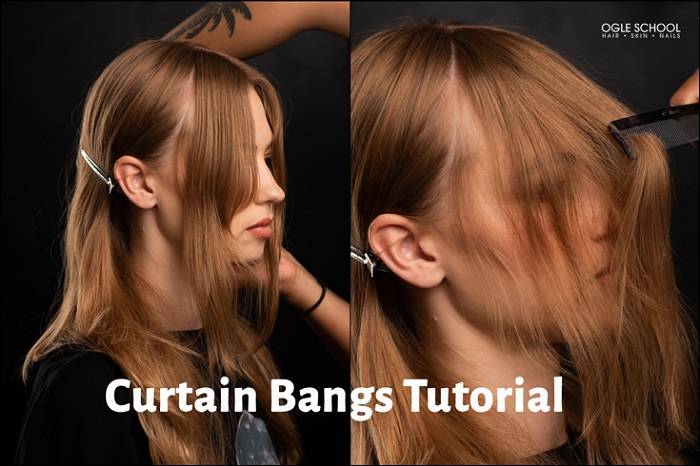 Step by Step Guide on How to Cut Curtain Bangs
