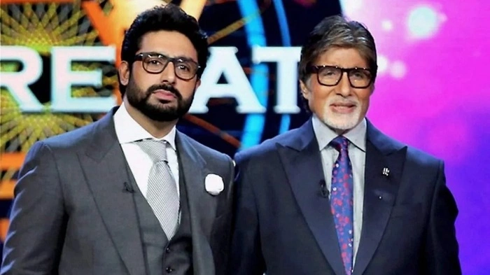 Abhishek Bachchan and Amitabh Bachchan